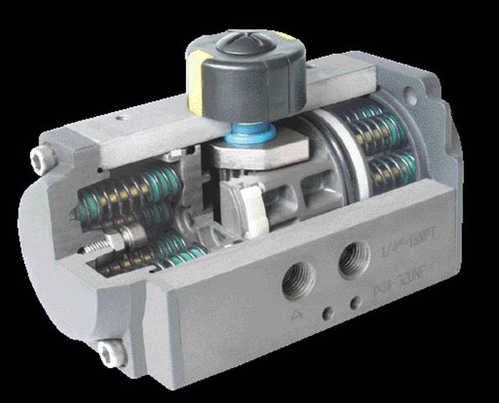 ExtrudedAluminumBodyPneumaticActuator
